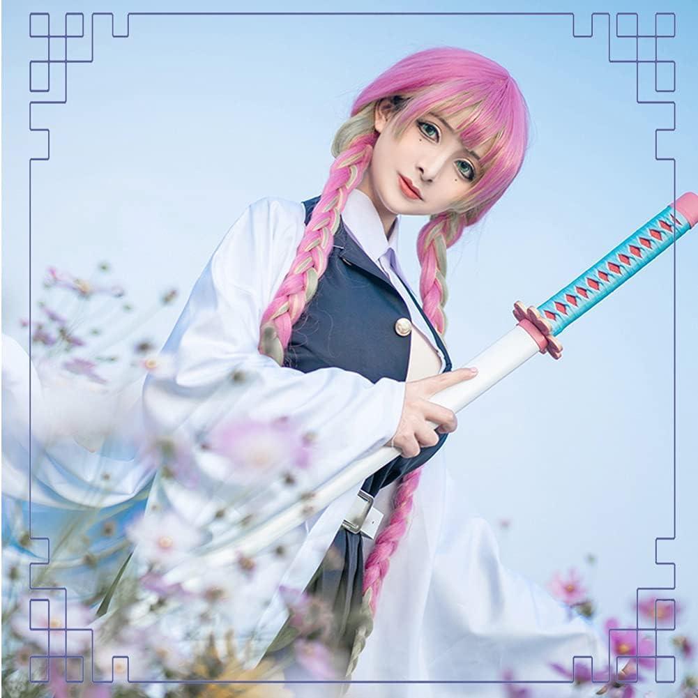 Disfraz de Cosplay Tan-jinrou Mitsuri Kanroji Adulto Halloween