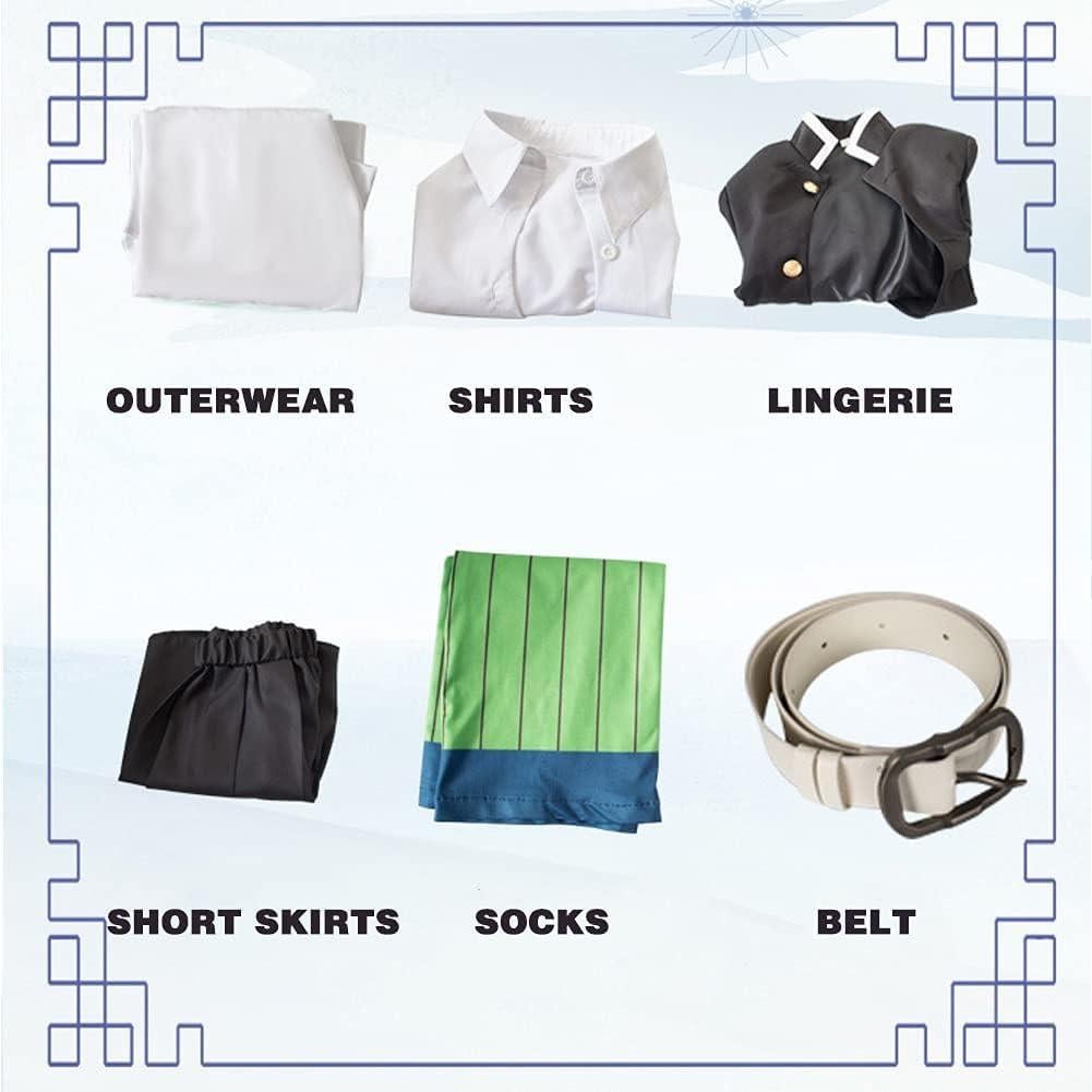 Disfraz de Cosplay Tan-jinrou Mitsuri Kanroji Adulto Halloween