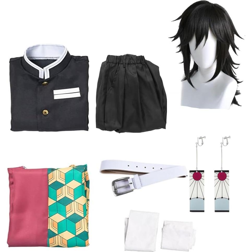 Disfraz de Cosplay de Anime para Adultos - Capa y Accesorios