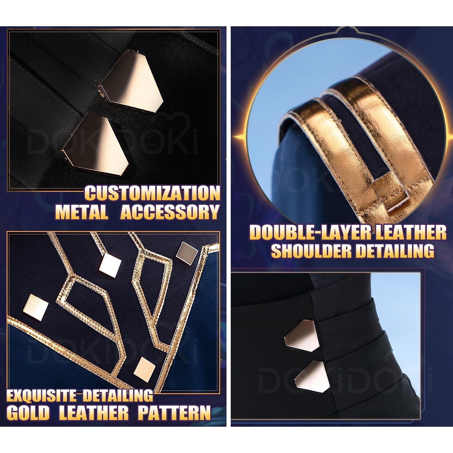 Disfraz Completo Caitlynn KIRA KIRA Cosplay Militar Talla M