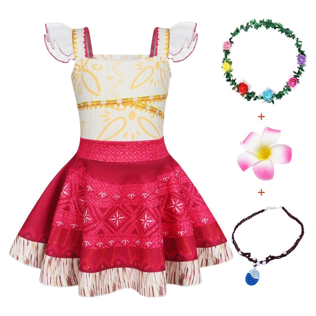 Disfraz de Aventura Oceánica Benylion para Niñas 2-3 Años