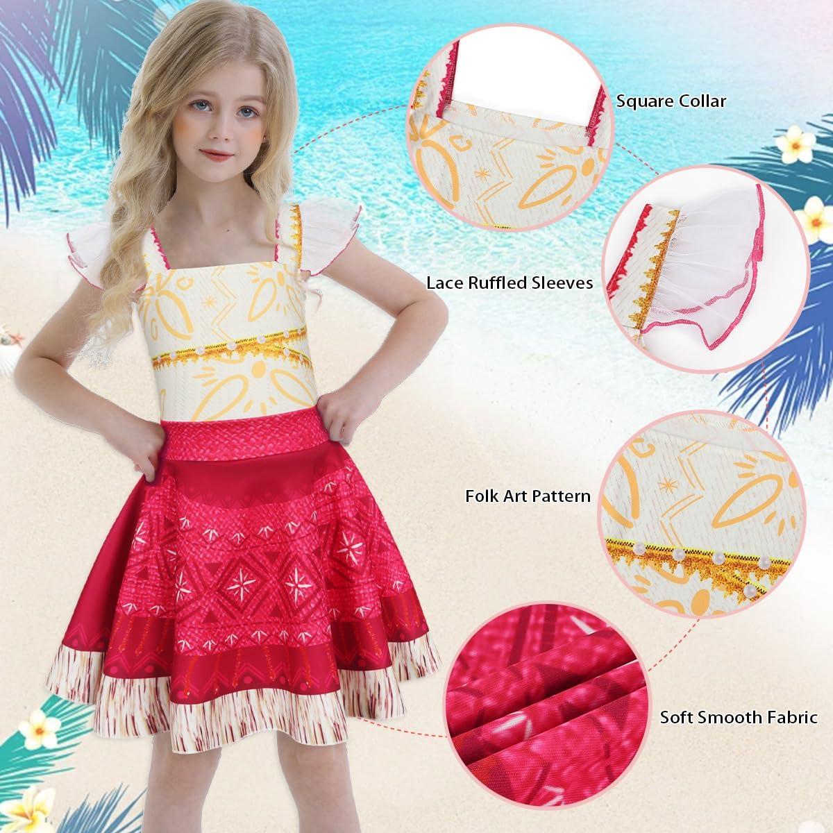 Disfraz de Aventura Oceánica Benylion para Niñas 2-3 Años