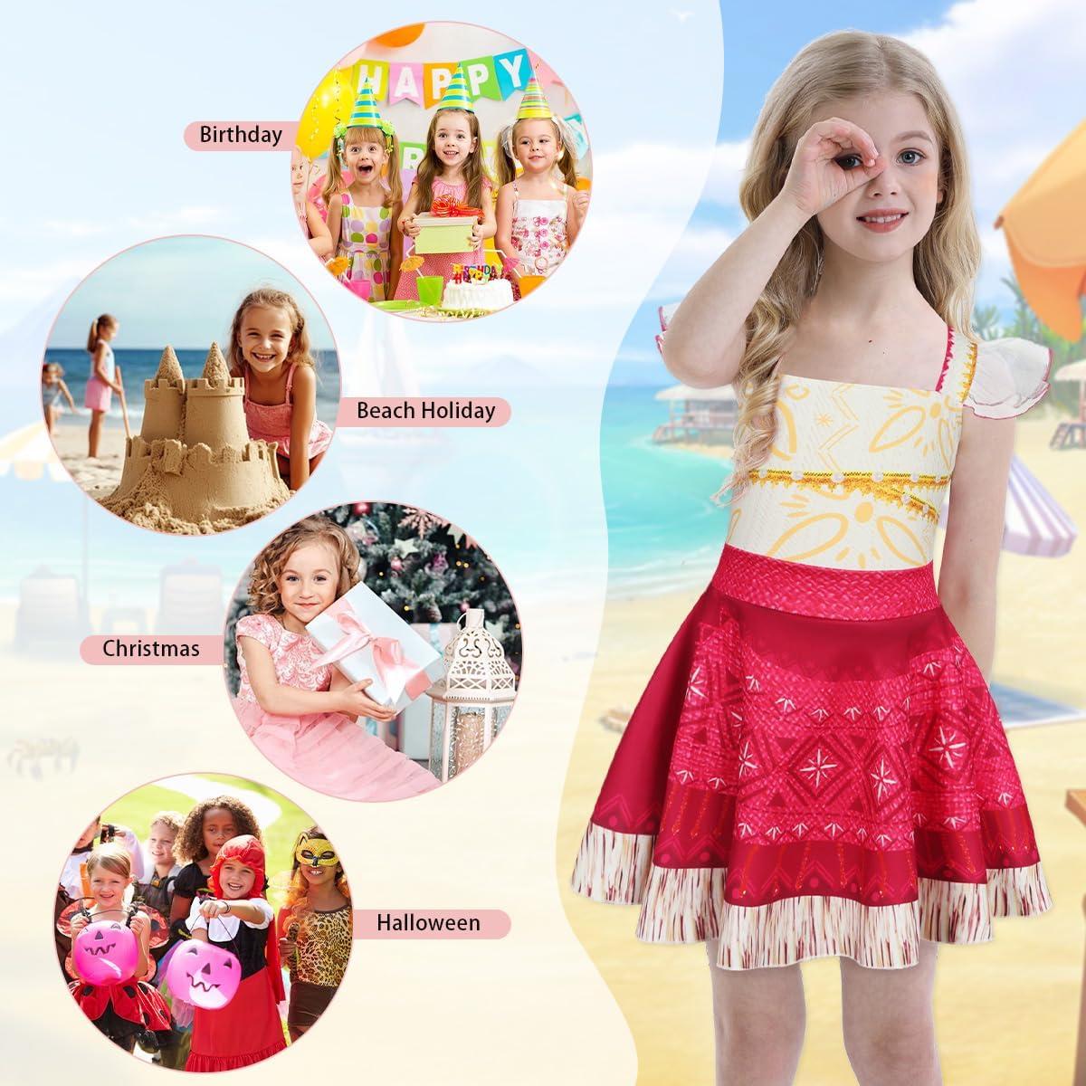 Disfraz de Aventura Oceánica Benylion para Niñas 2-3 Años