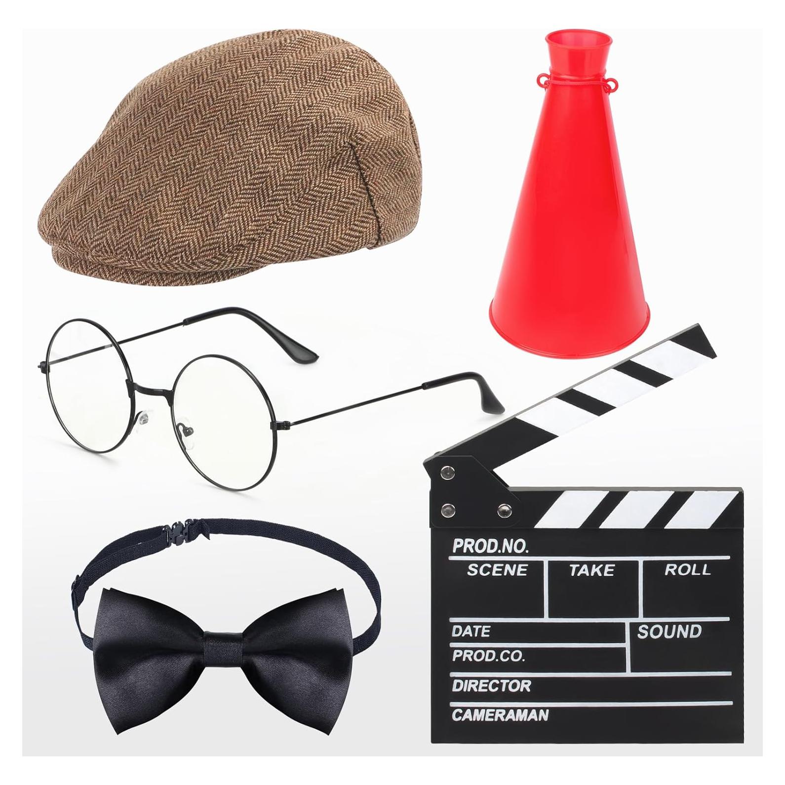 Conjunto de Disfraz de Director de Cine para Niños Yewong