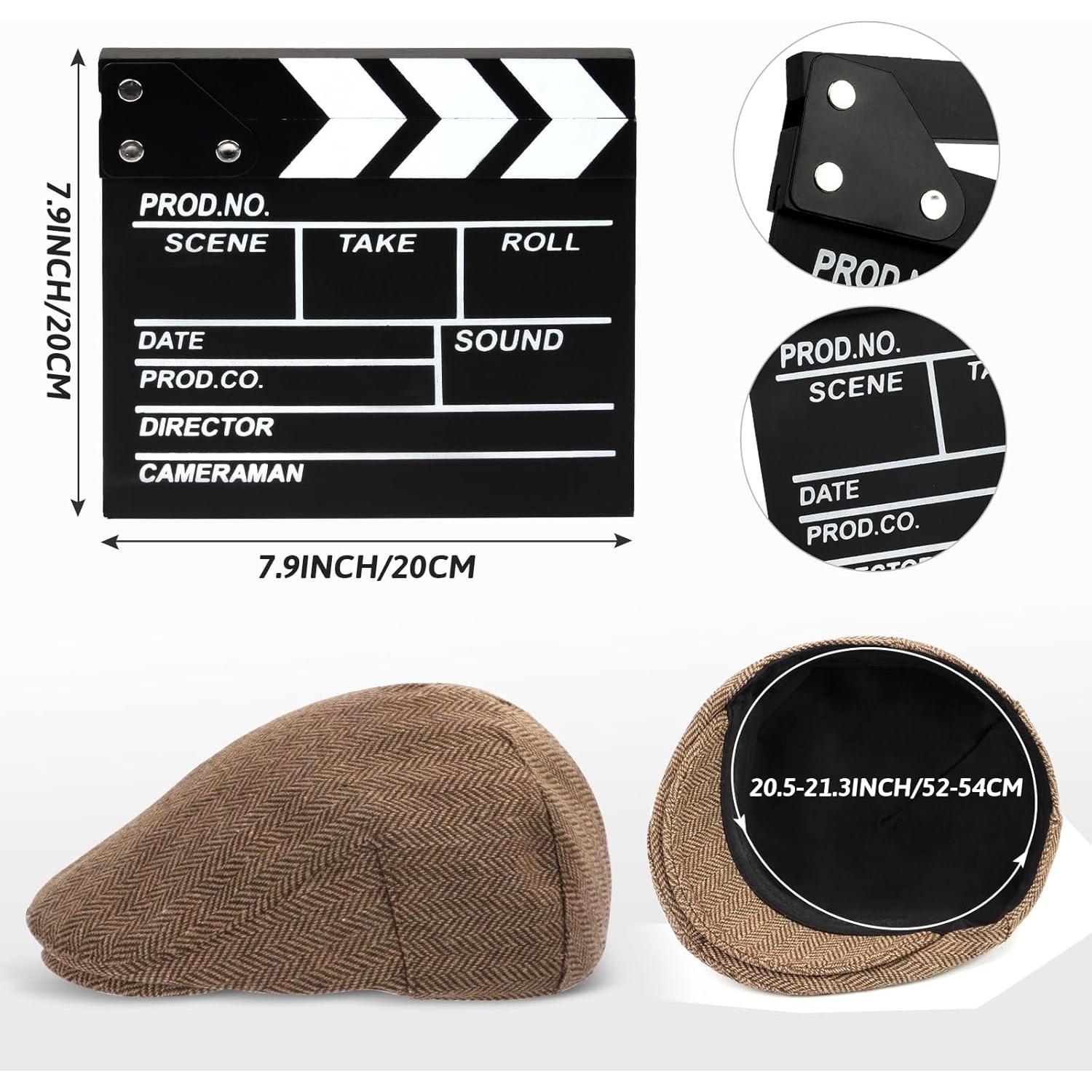 Conjunto de Disfraz de Director de Cine para Niños Yewong