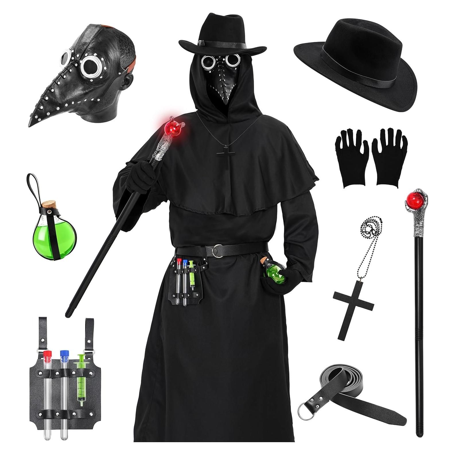 Disfraz de Doctor de la Peste Halloween para Adultos - Completo