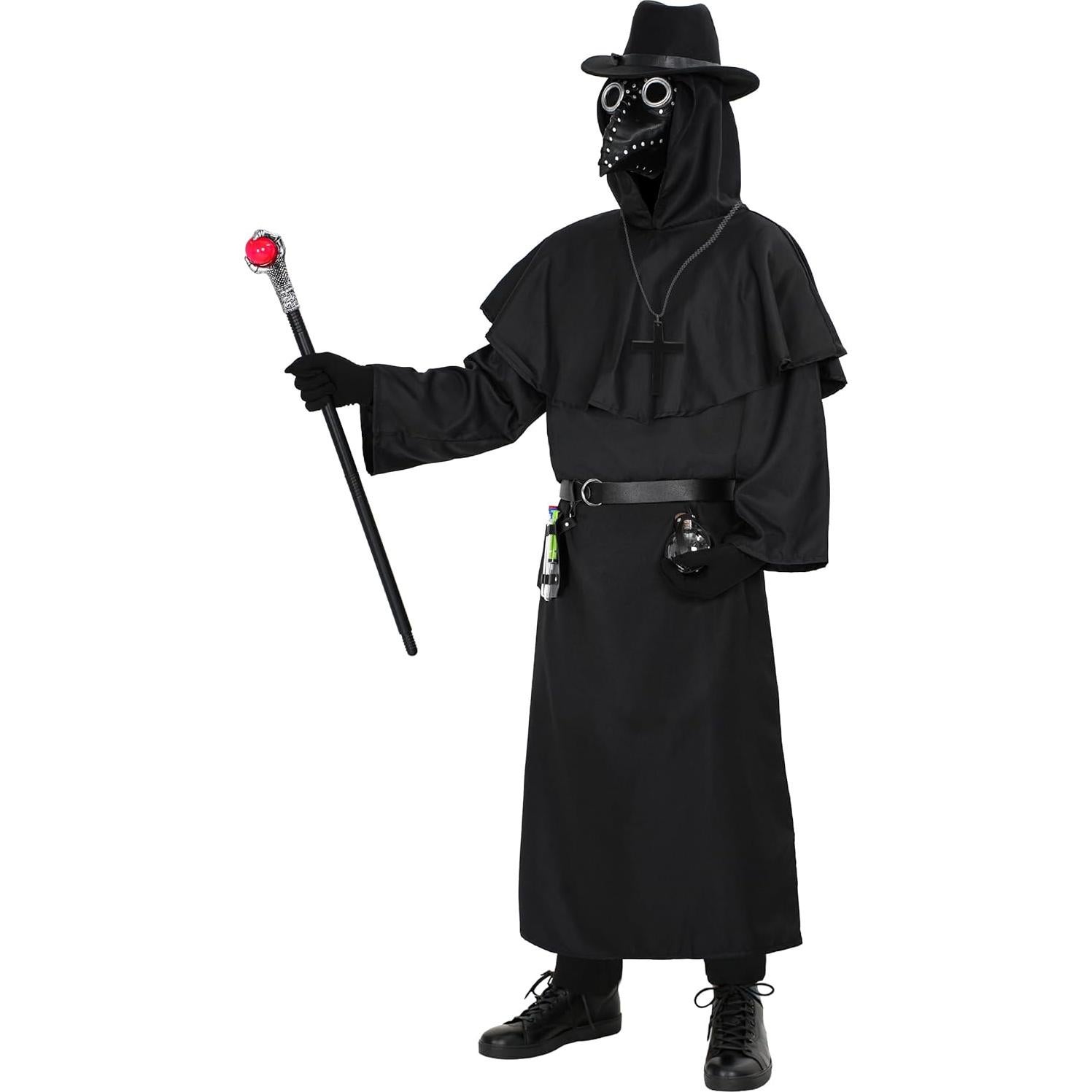 Disfraz de Doctor de la Peste Halloween para Adultos - Completo