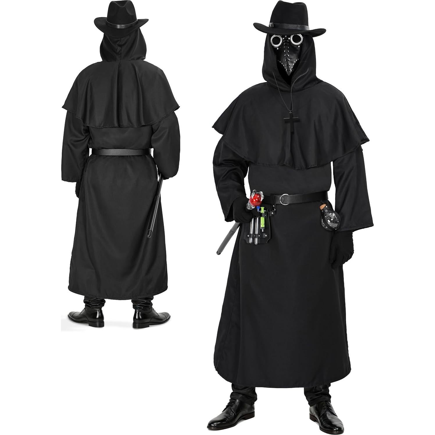 Disfraz de Doctor de la Peste Halloween para Adultos - Completo