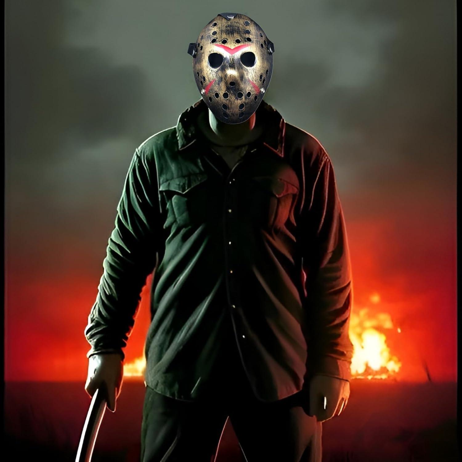 Máscara de Halloween JOYFISCO de Hockey Ecológica Unisex