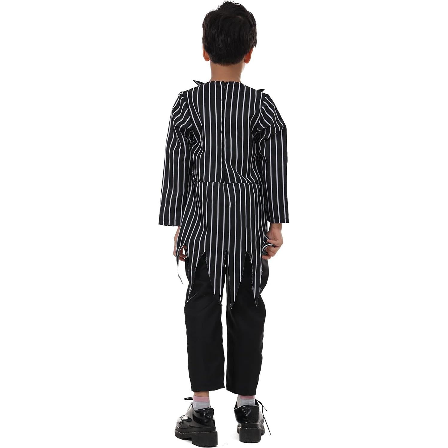 Disfraz de Esqueleto para Niños El Mono y Máscara 3-14 Años