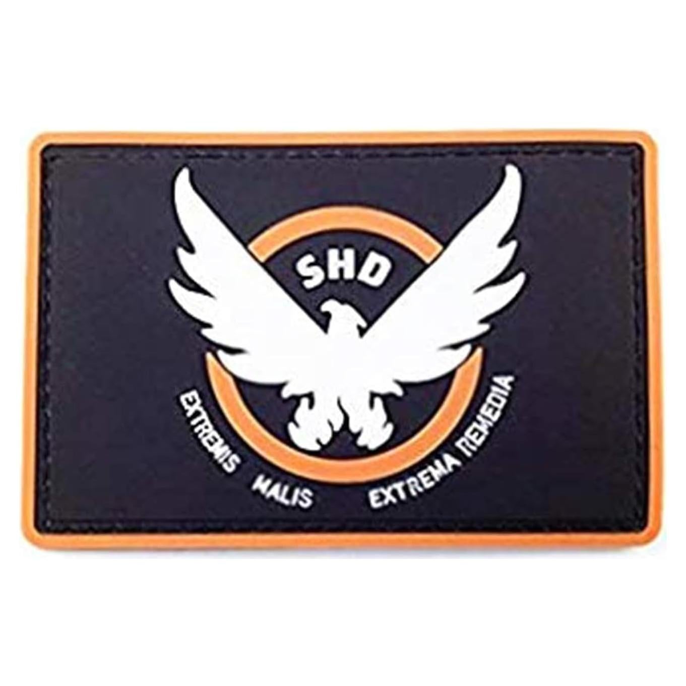 Parche de PVC Militar Morton Home Rectangular Amarillo