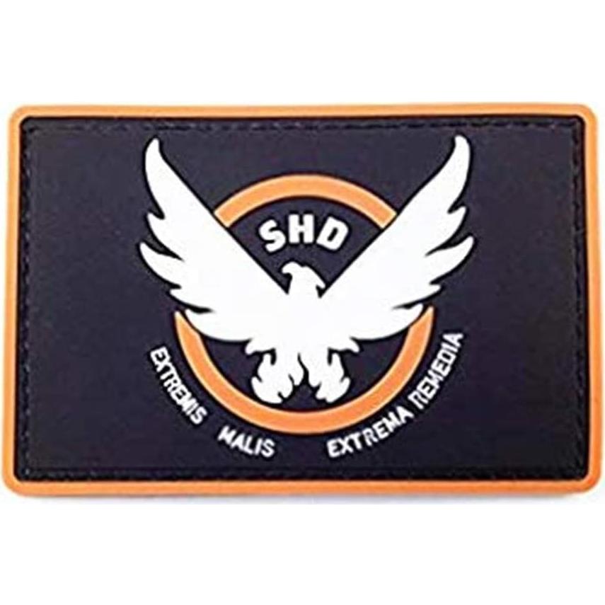 Parche de PVC Militar Morton Home Rectangular Amarillo