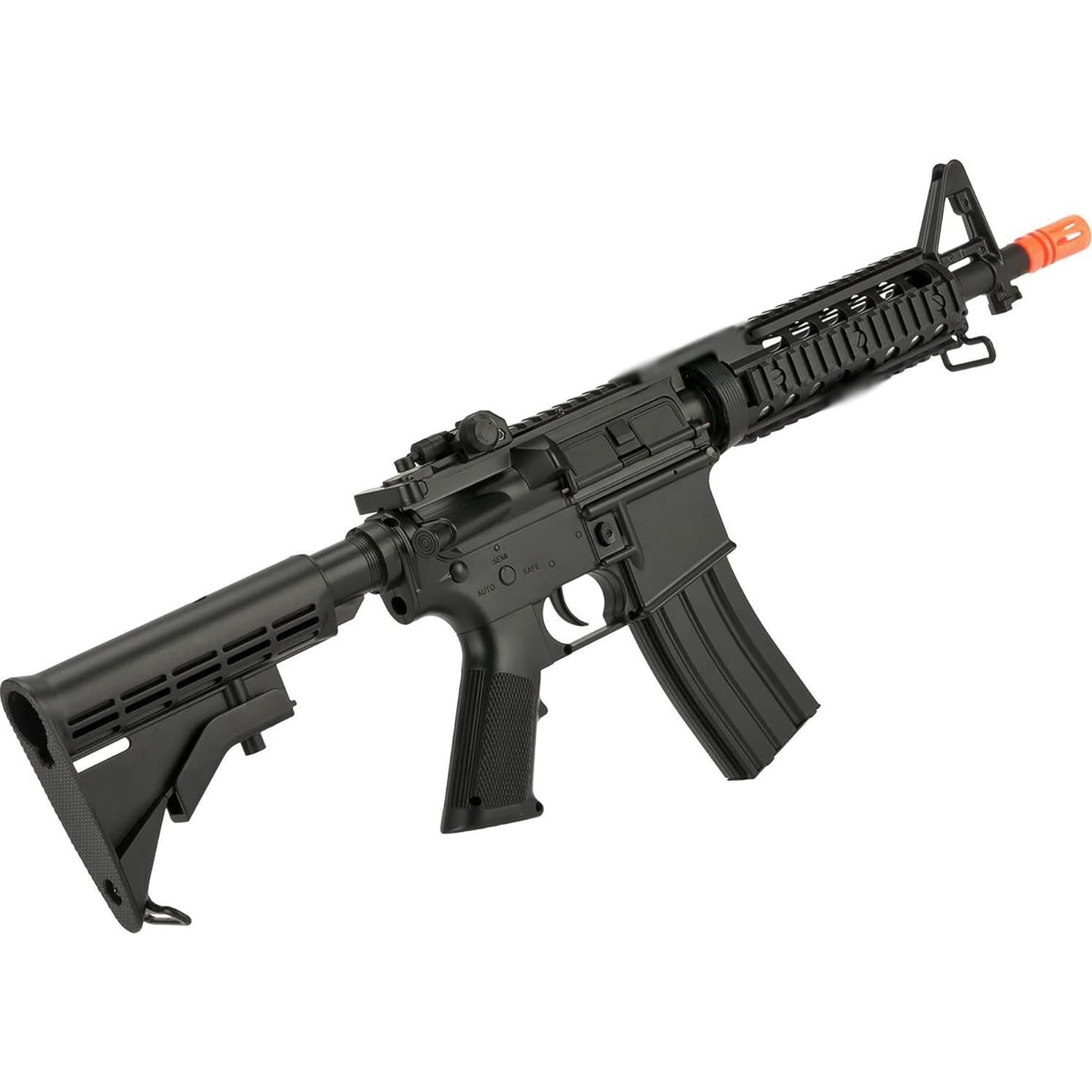 Rifle Airsoft Evike CYMA M4 RAS-II Resorte 300 Rondas