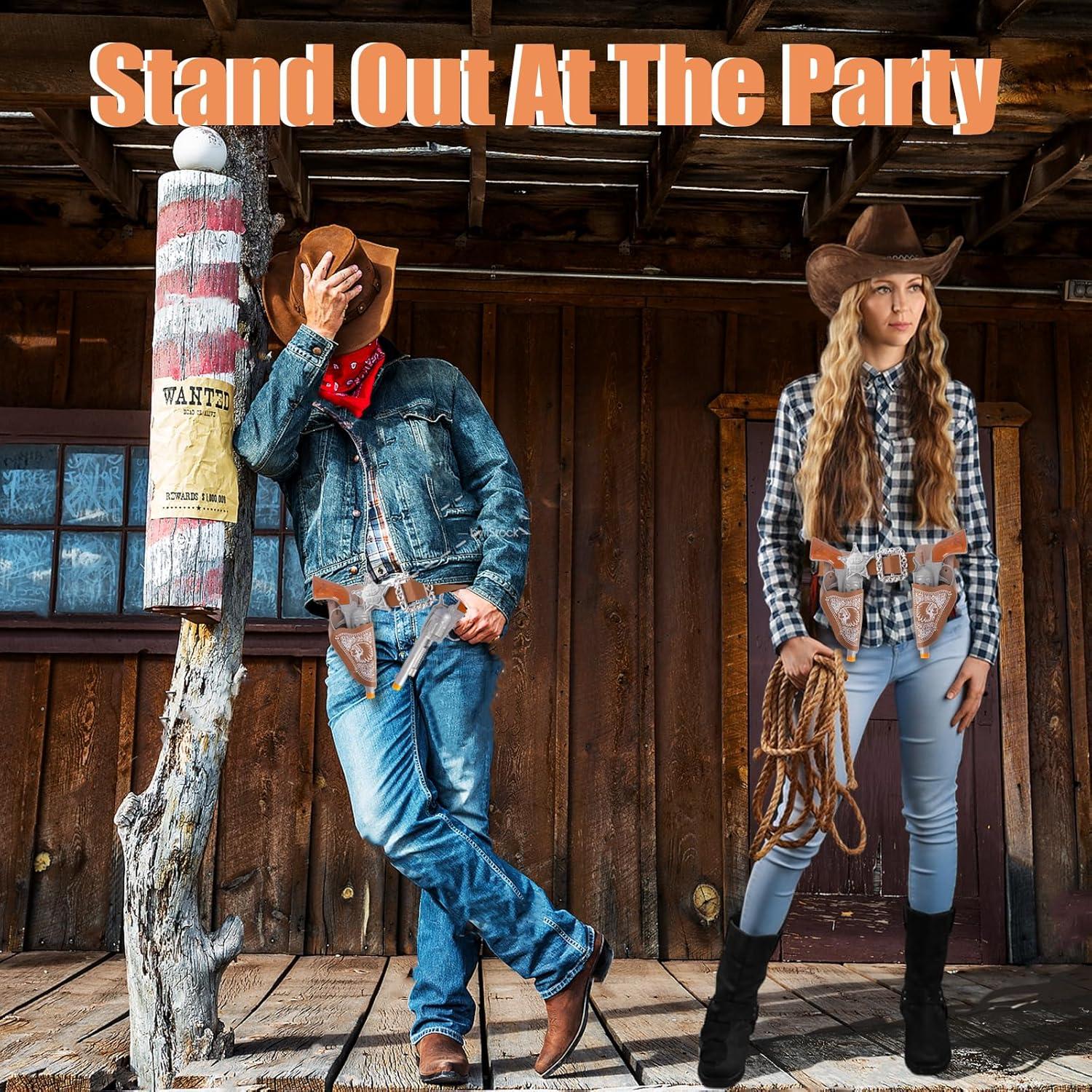 Conjunto de pistolas de vaquero FunisFun 6P para niños