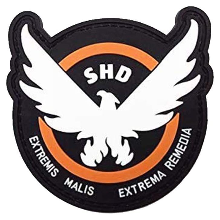 Parche de PVC Militar Morton Home 3D Goma Insignia SHD