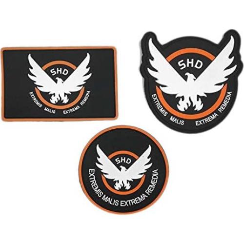 Parche de PVC Militar Morton Home 3D Goma Insignia SHD