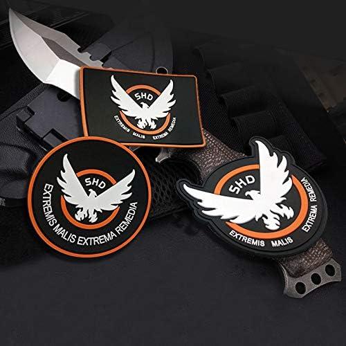 Parche de PVC Militar Morton Home 3D Goma Insignia SHD