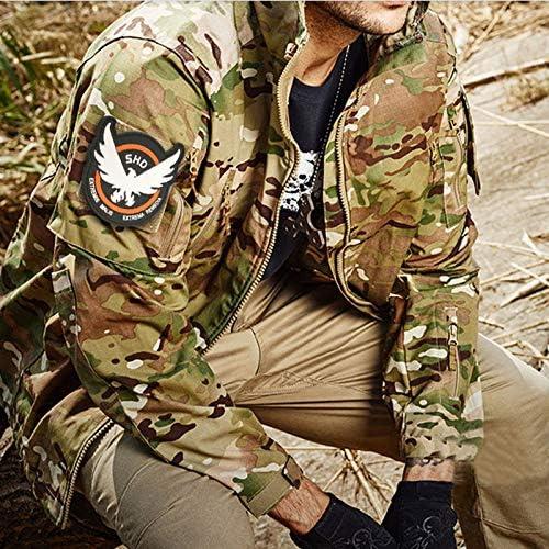 Parche de PVC Militar Morton Home 3D Goma Insignia SHD