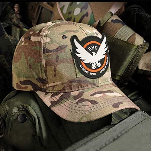 Parche de PVC Militar Morton Home 3D Goma Insignia SHD