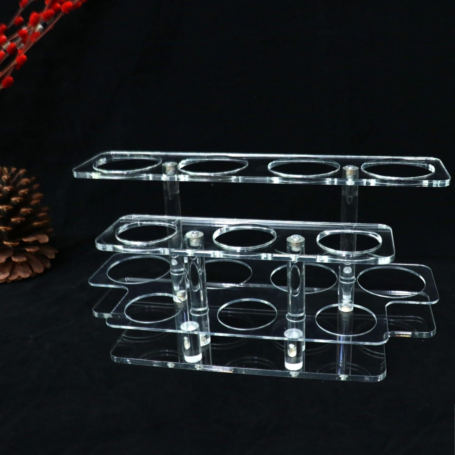 Soporte de Exhibición Acrílico para 7 Sables de Luz ERMMZHZW