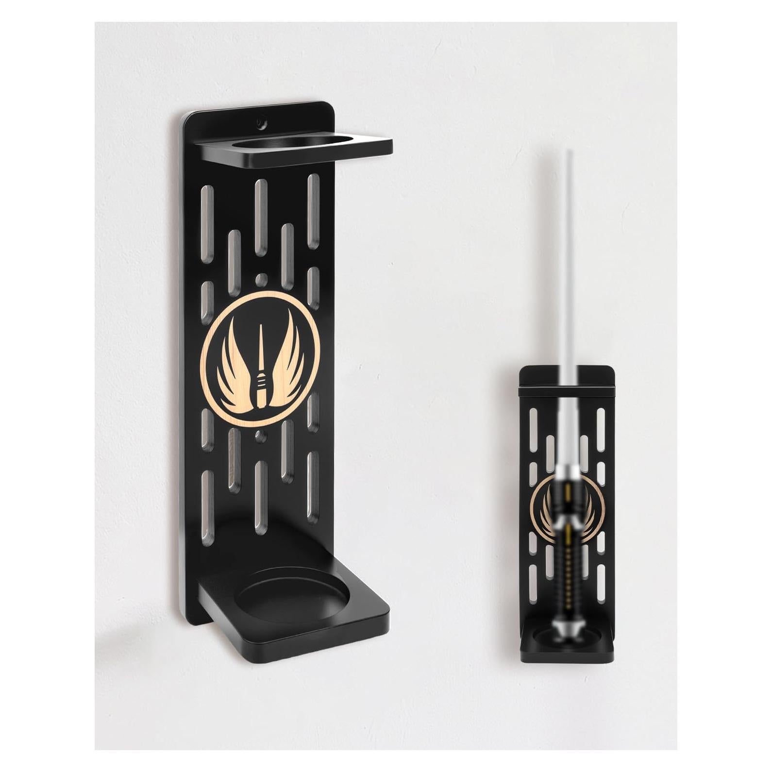 Soporte de Pared para Sable de Madera MyKEEPOW - Patrón 01