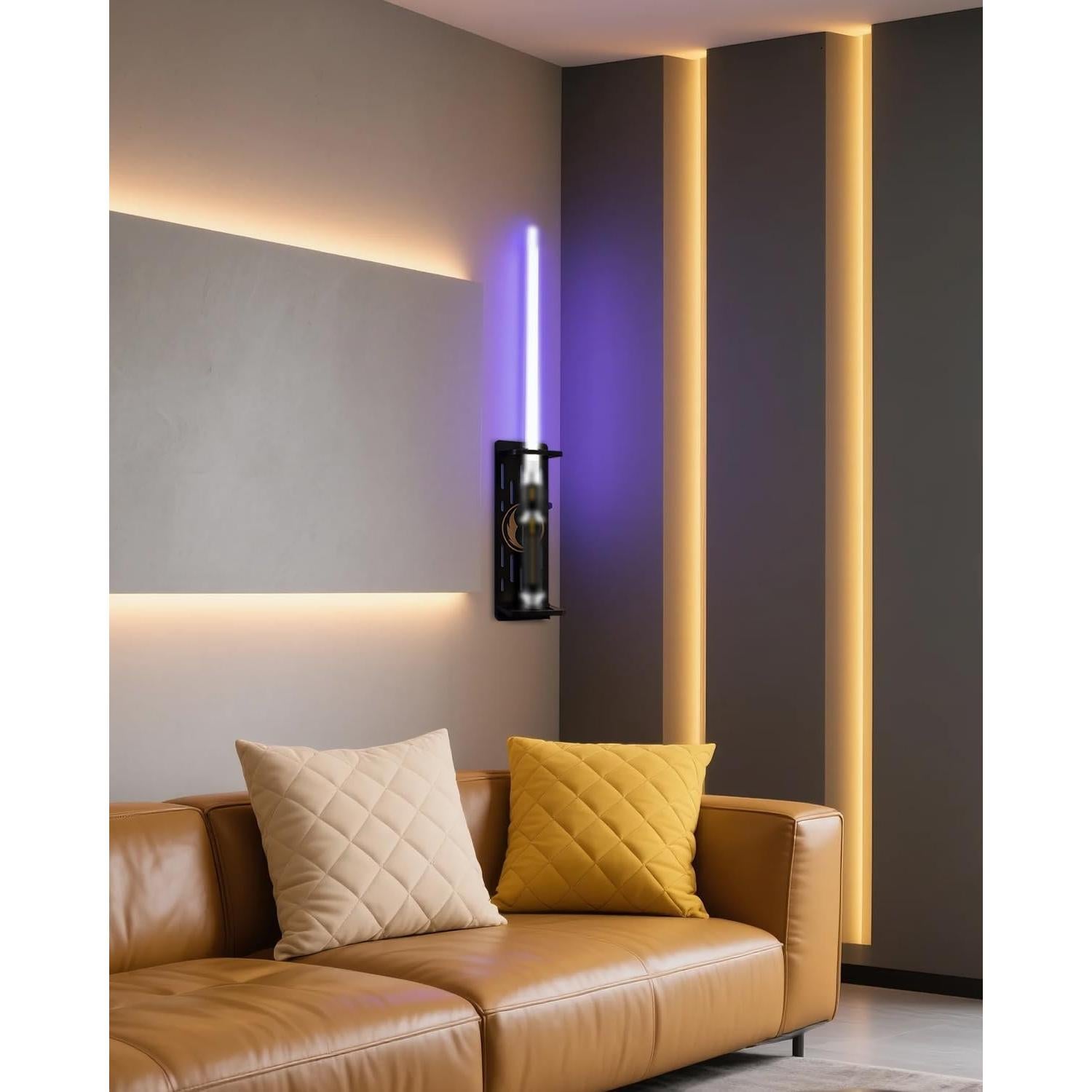 Soporte de Pared para Sable de Madera MyKEEPOW - Patrón 01