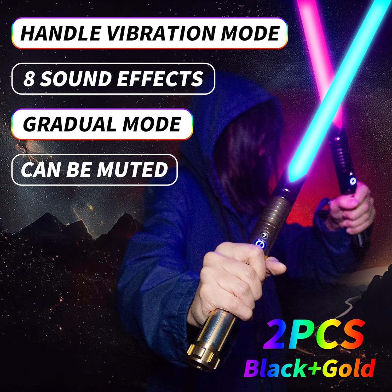 Sables de Luz Xenopixel 31" Recargables 16 Colores RGB Star Wars