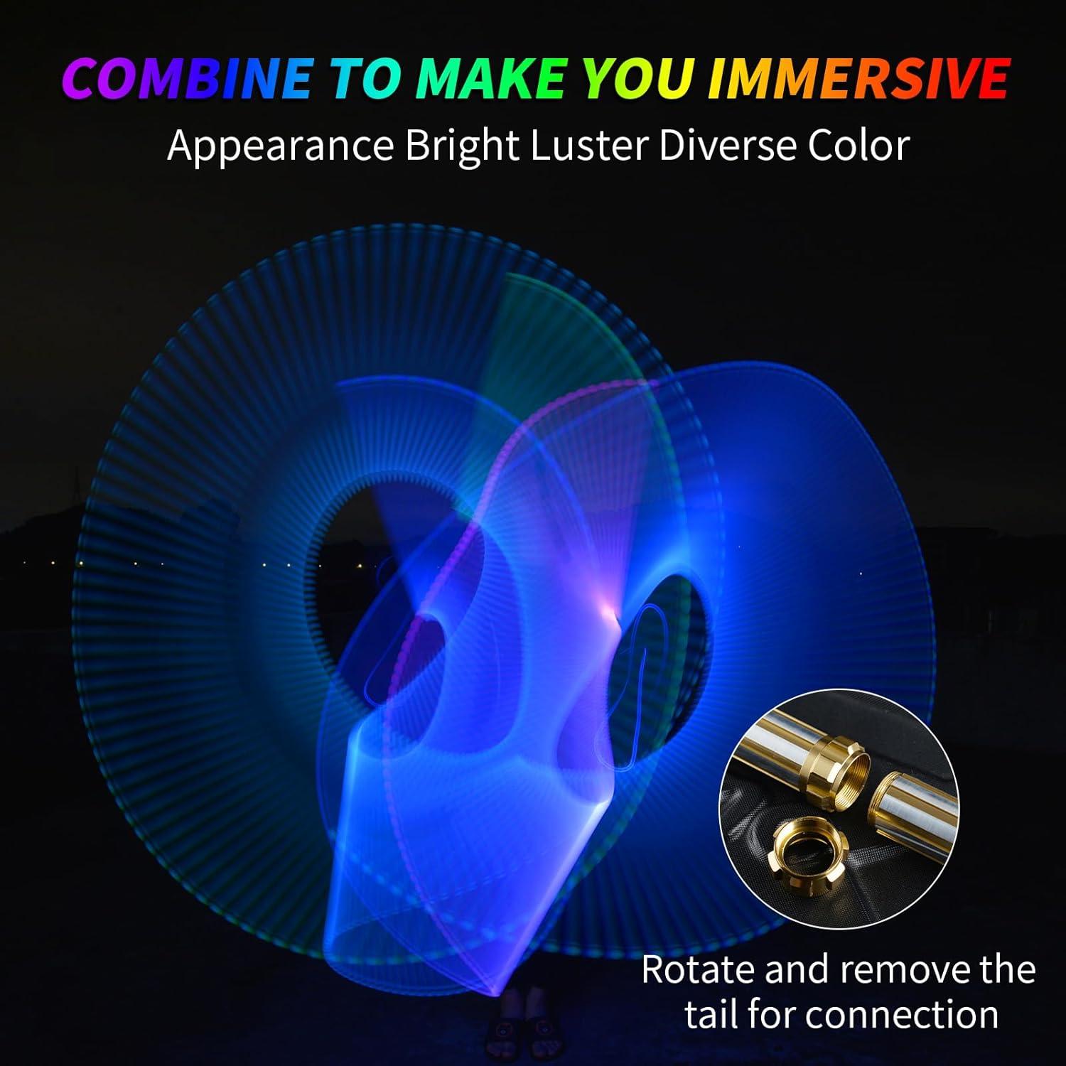 Sables de Luz Xenopixel 31" Recargables 16 Colores RGB Star Wars