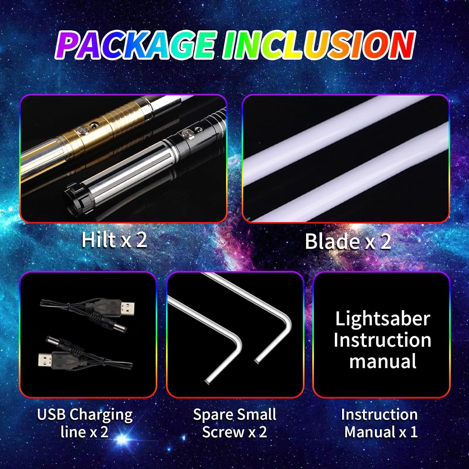 Sables de Luz Xenopixel 31" Recargables 16 Colores RGB Star Wars