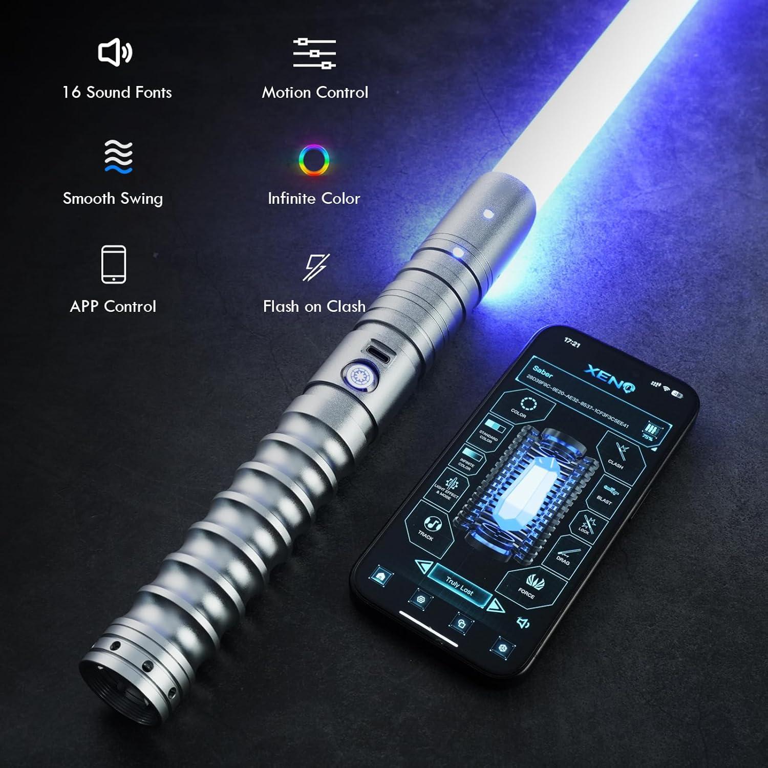 Sable de Luz Doble Hoja Xenosaber XRGB 3.0 91.44 cm