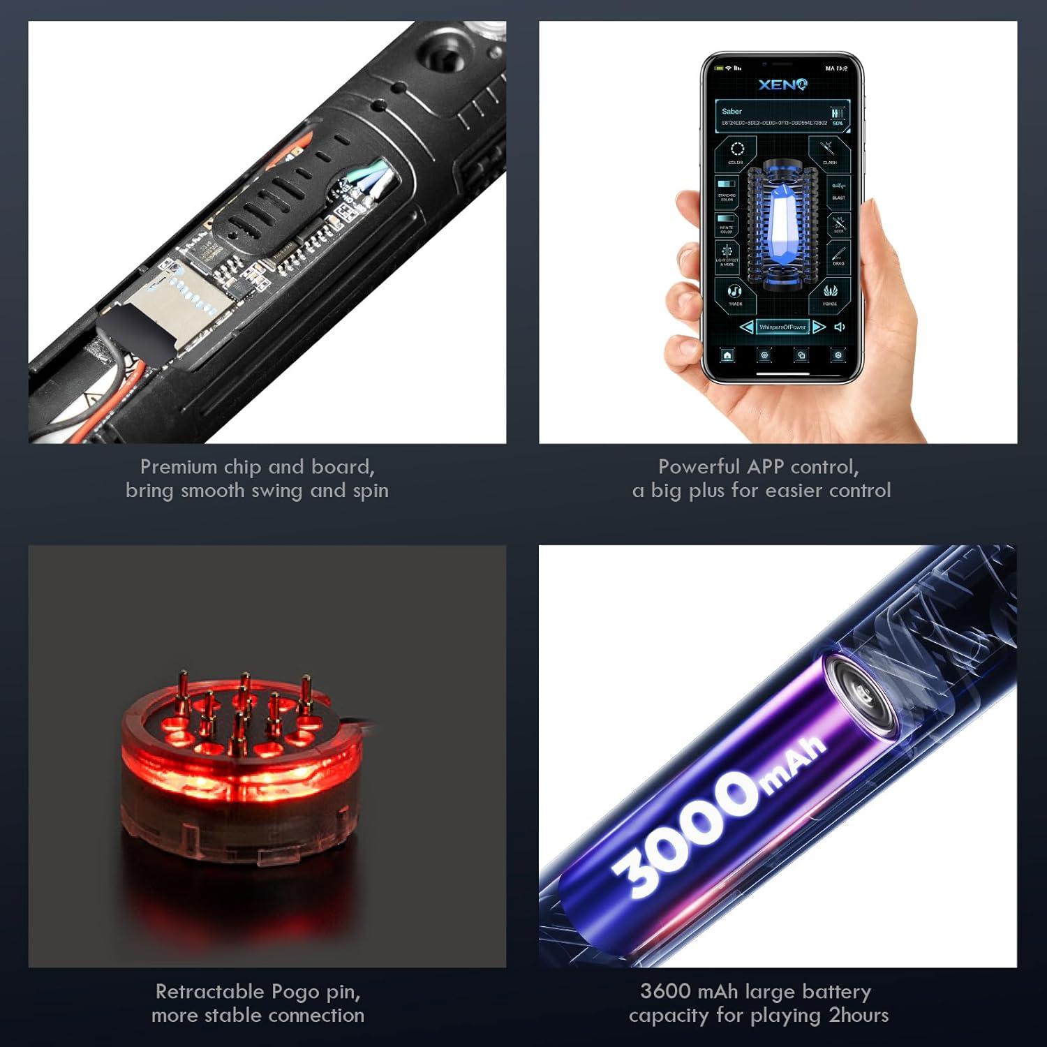 Sable de Luz Doble Hoja Xenosaber XRGB 3.0 91.44 cm