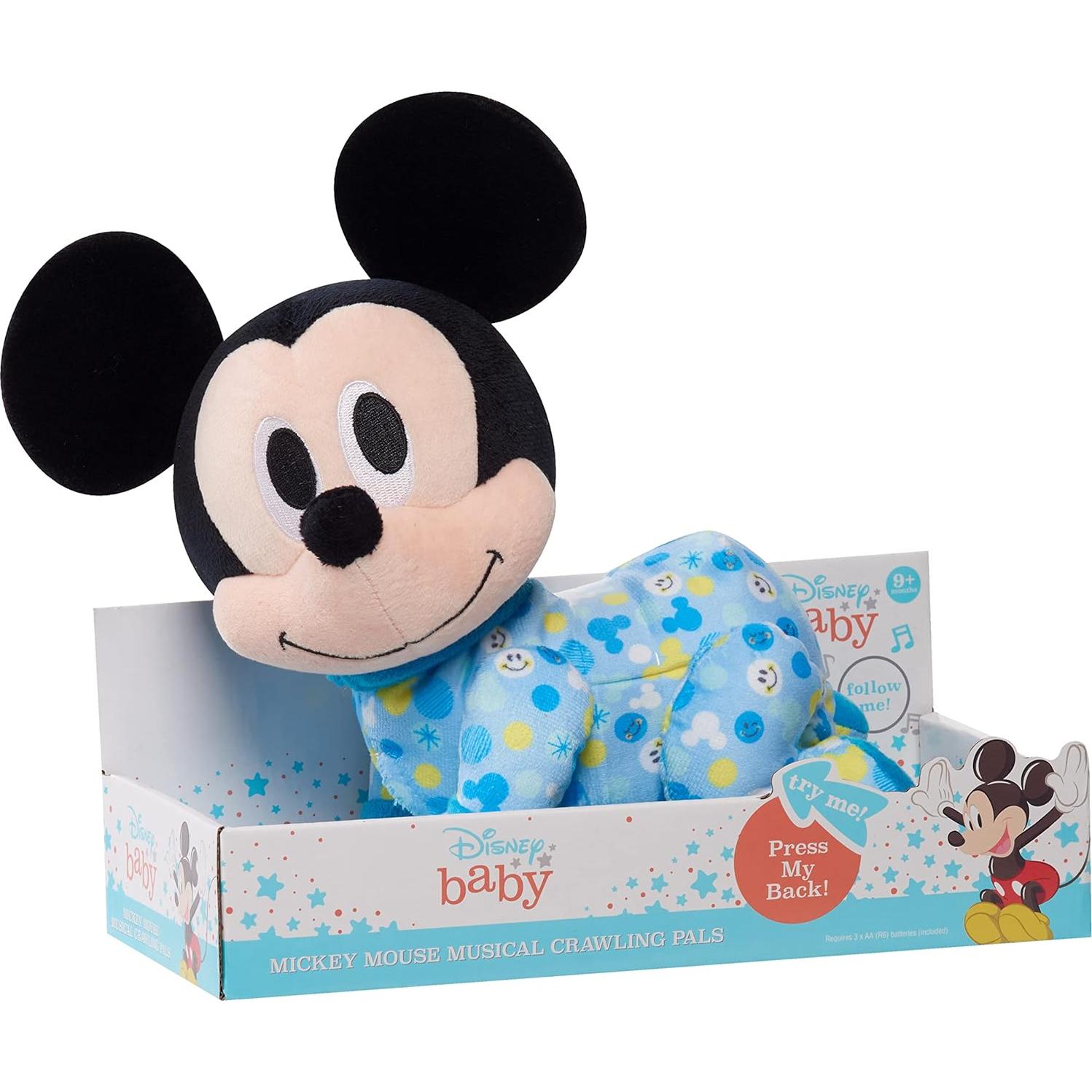 Peluches Musicales Interactivos Disney Baby Mickey Mouse