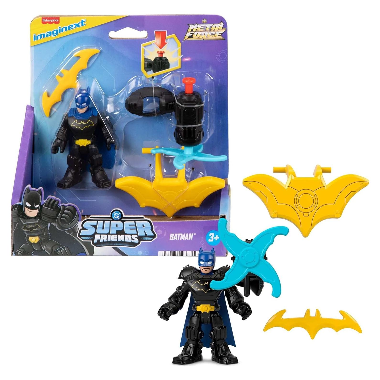Figura de Acción Batman Imaginext Fisher-Price 10 cm con Accesorios