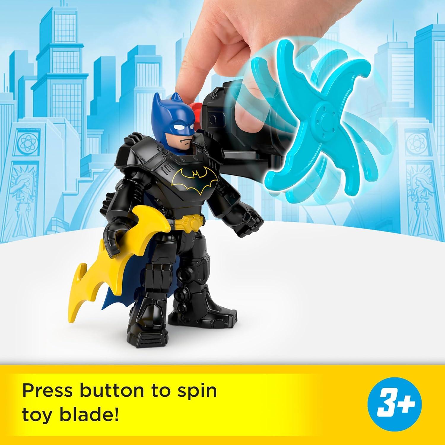 Figura de Acción Batman Imaginext Fisher-Price 10 cm con Accesorios