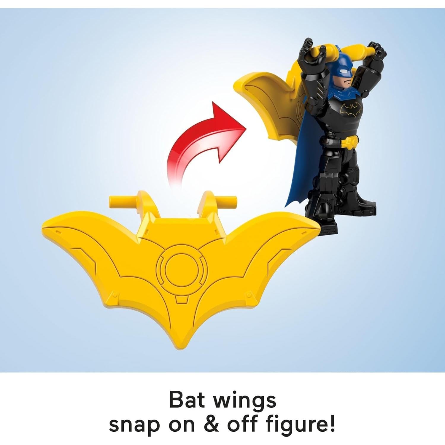 Figura de Acción Batman Imaginext Fisher-Price 10 cm con Accesorios