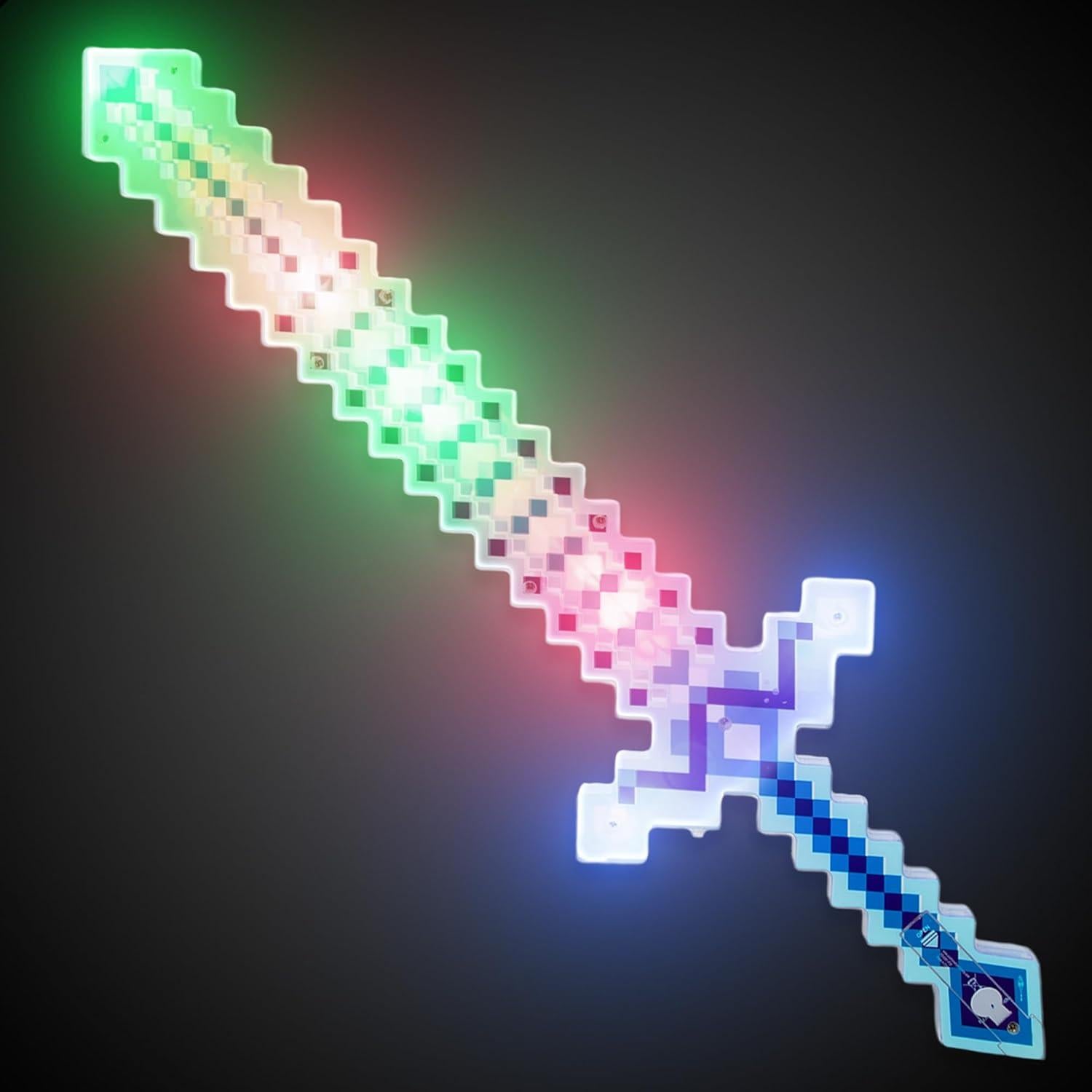 Espada de Juguete LED Windy City Novelties Retro 80s