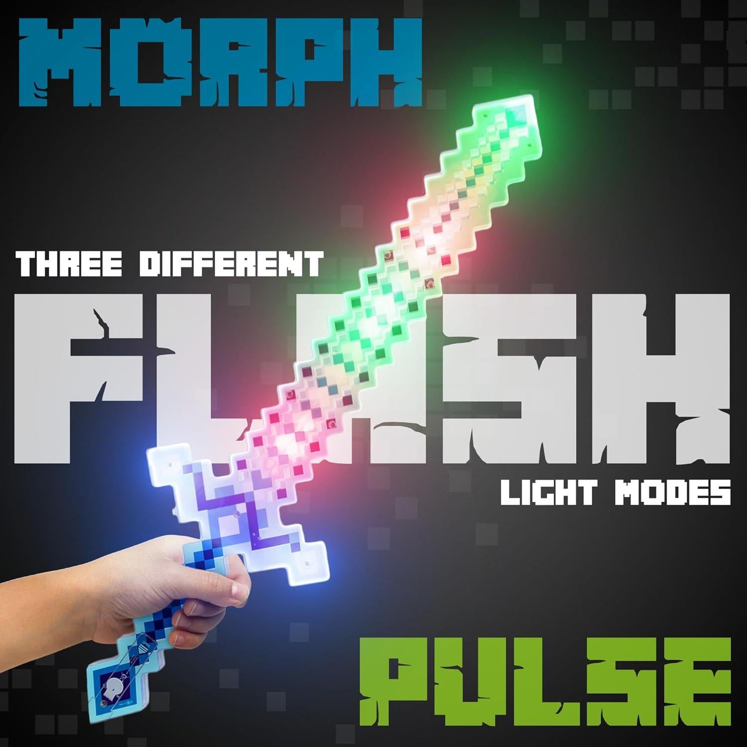 Espada de Juguete LED Windy City Novelties Retro 80s