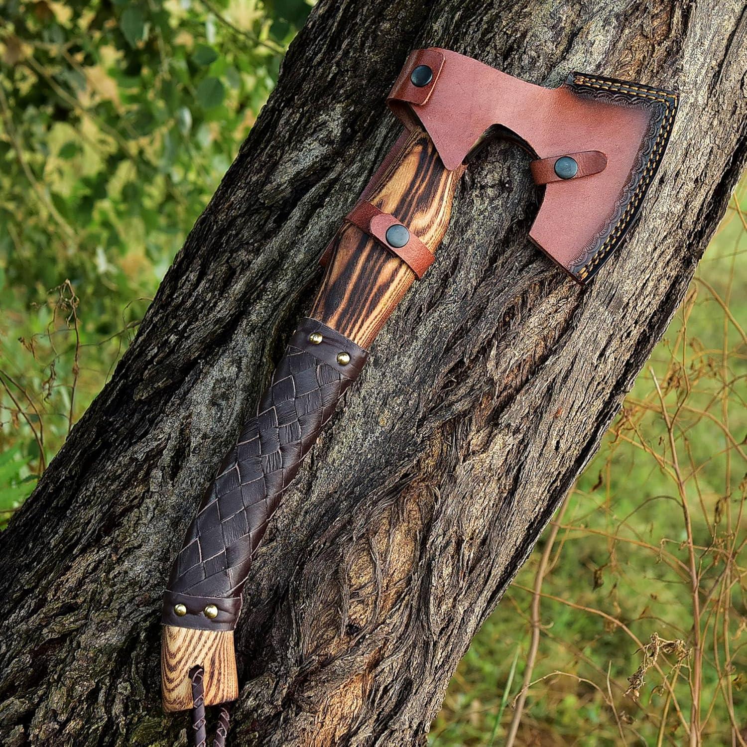 Hacha Vikinga de Acero de Carbono SS SMART & SHARP 44.5 cm