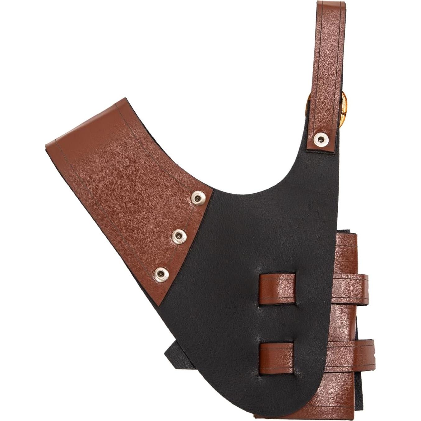 Funda de espada vaina de daga Degpum marrón medieval