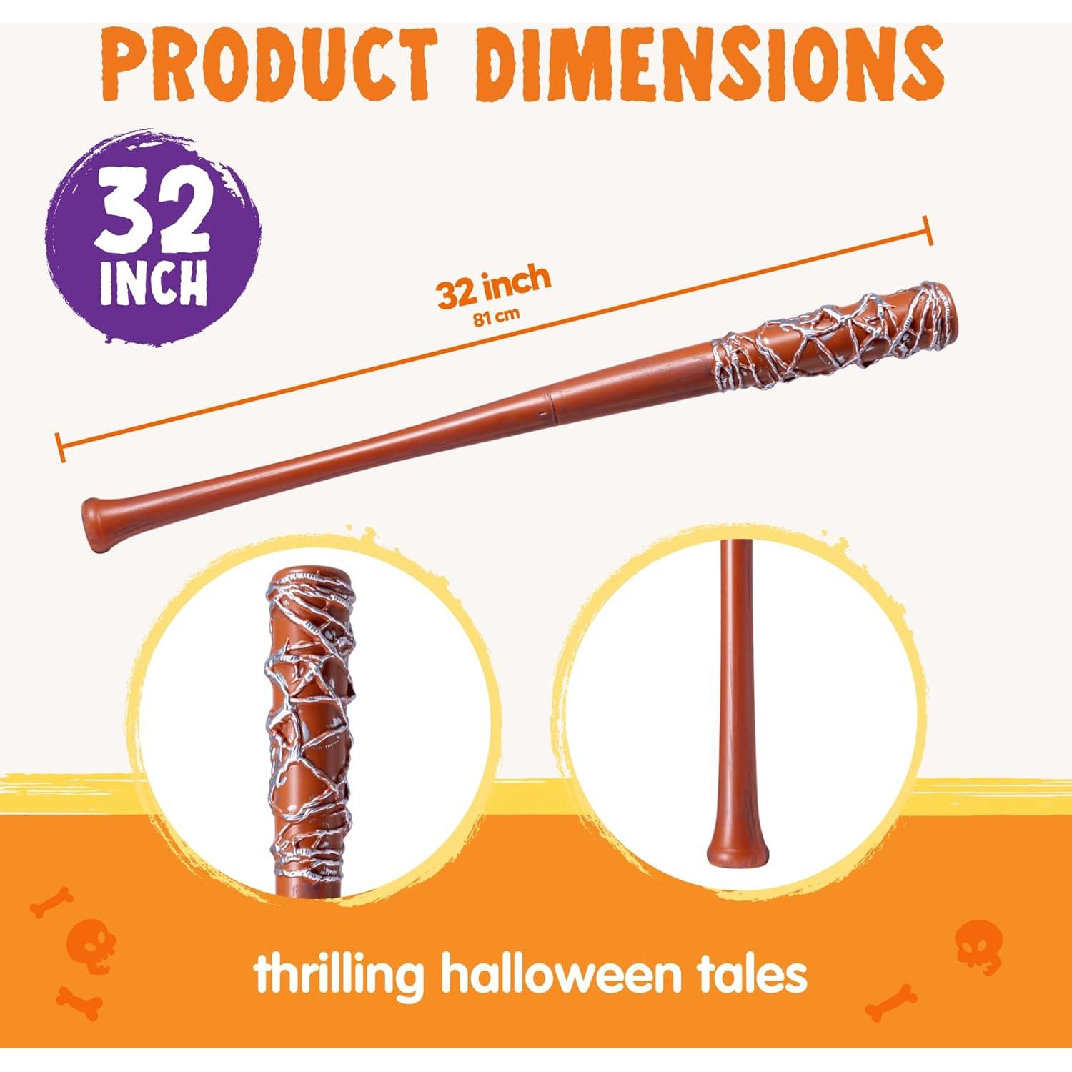 Bate de Alambre de Púas Creaciones Espeluznantes 81 cm Halloween