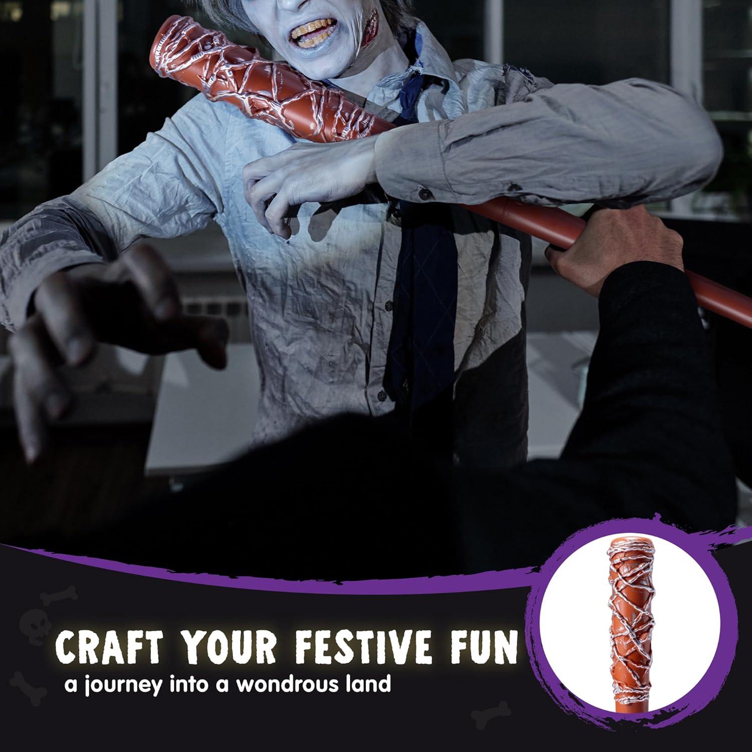 Bate de Alambre de Púas Creaciones Espeluznantes 81 cm Halloween