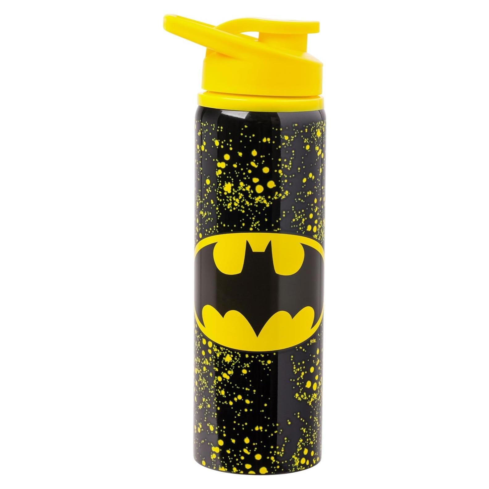 Botella de Agua Acero Inoxidable Silver Buffalo Batman 740ml