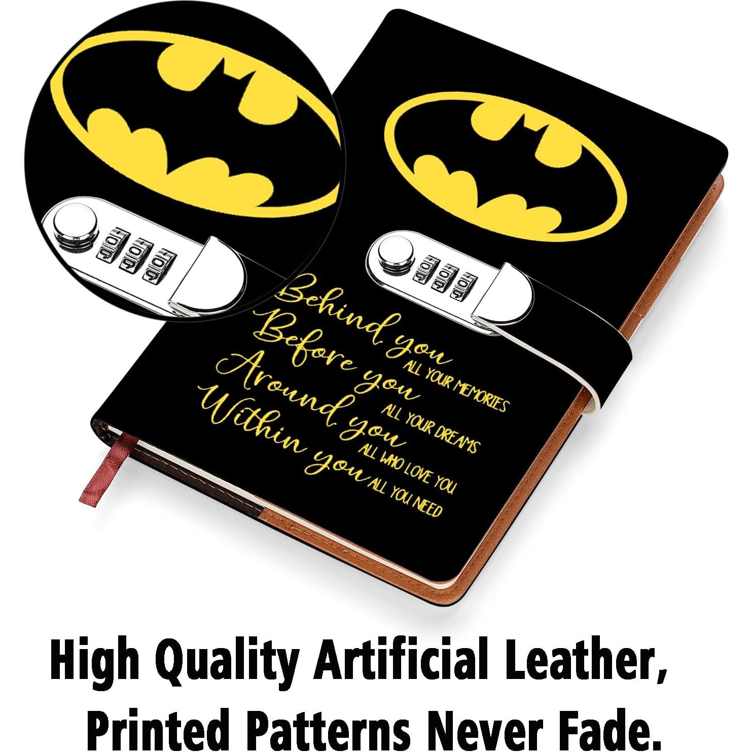 Cuaderno de Combinación de Cerradura de Cuero JOHSBYD 200 Páginas