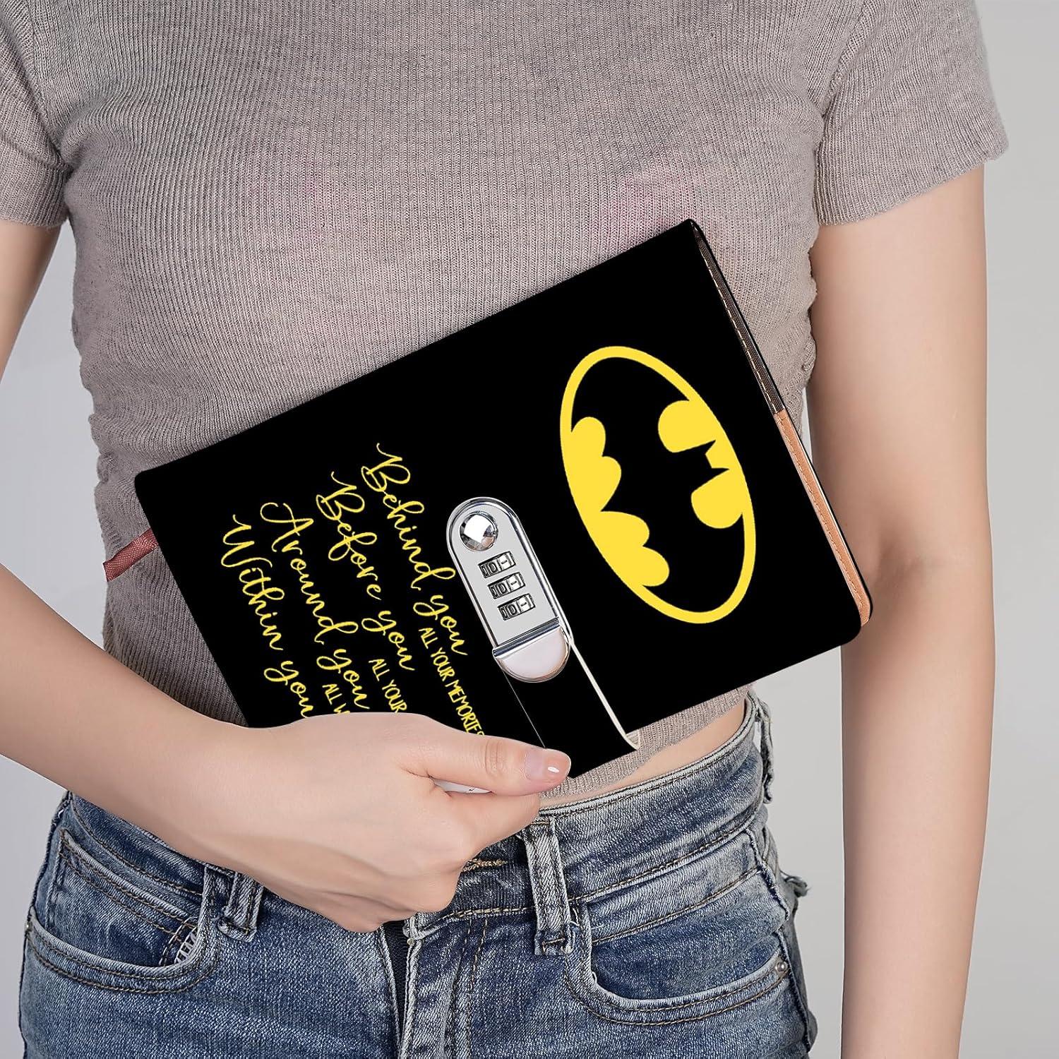 Cuaderno de Combinación de Cerradura de Cuero JOHSBYD 200 Páginas