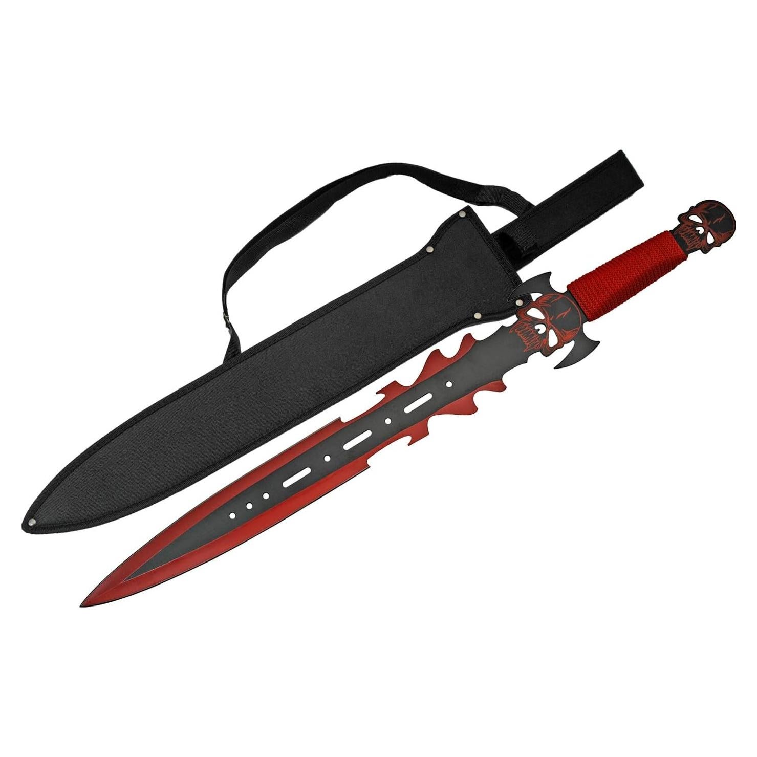Espada Fantástica SZCO Skull Splitter 68.58 cm Acero Inoxidable