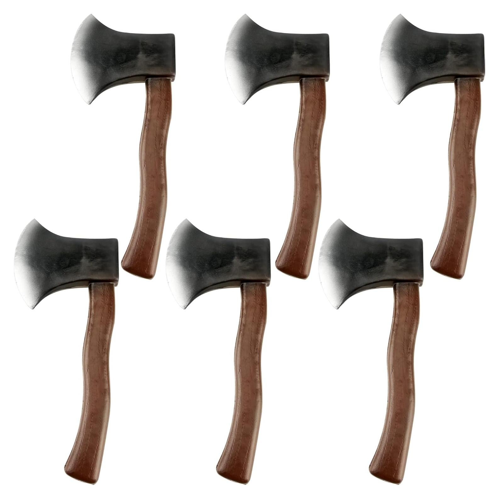 Paquete de 6 Hachas de Espuma Falsas Cotiny para Disfraces