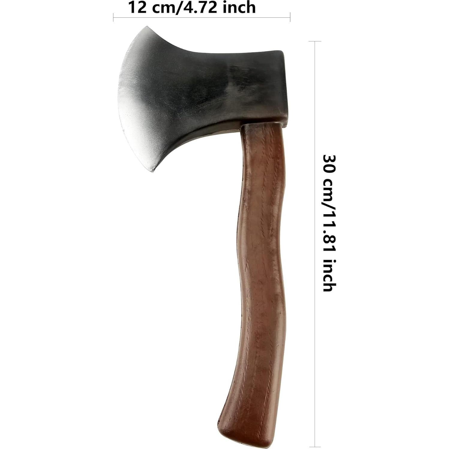 Paquete de 6 Hachas de Espuma Falsas Cotiny para Disfraces