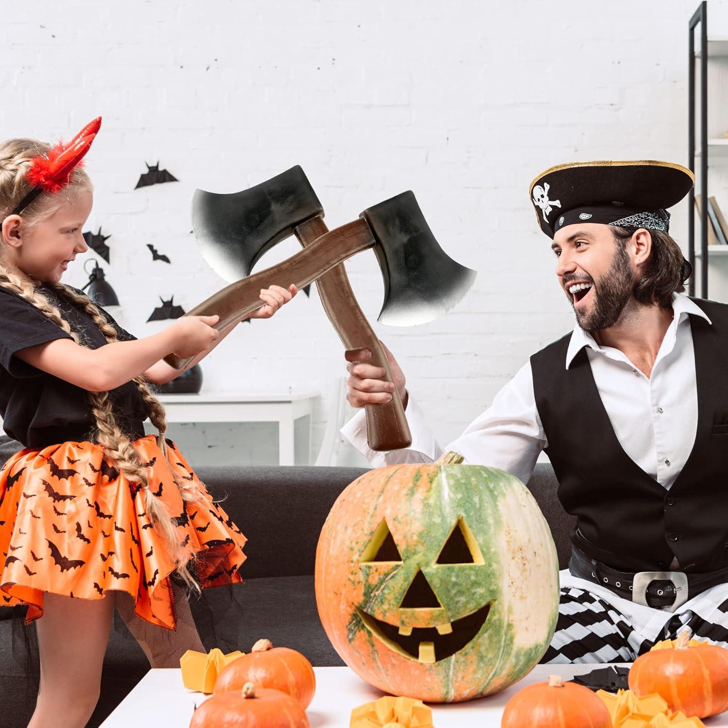 Paquete de 6 Hachas de Espuma Falsas Cotiny para Disfraces