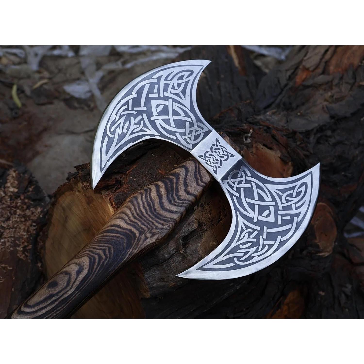 Hacha Vikinga Doble Cabeza MDM King Tools 106.68 cm