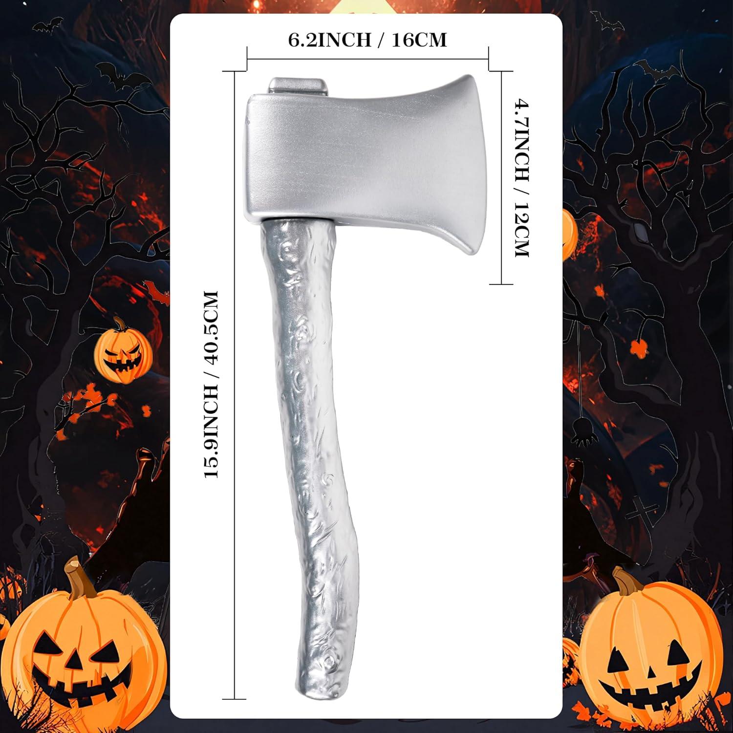 Hacha de Disfraz de Plástico 41cm - Accesorio Halloween
